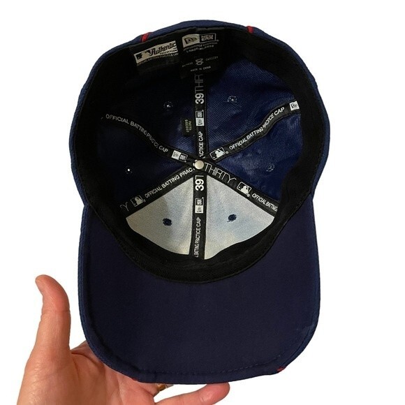 Chicago Cubs New Era 39Thirty Flex Fitted Official Batting Cap/Hat Size L/XL - Picture 4 of 6